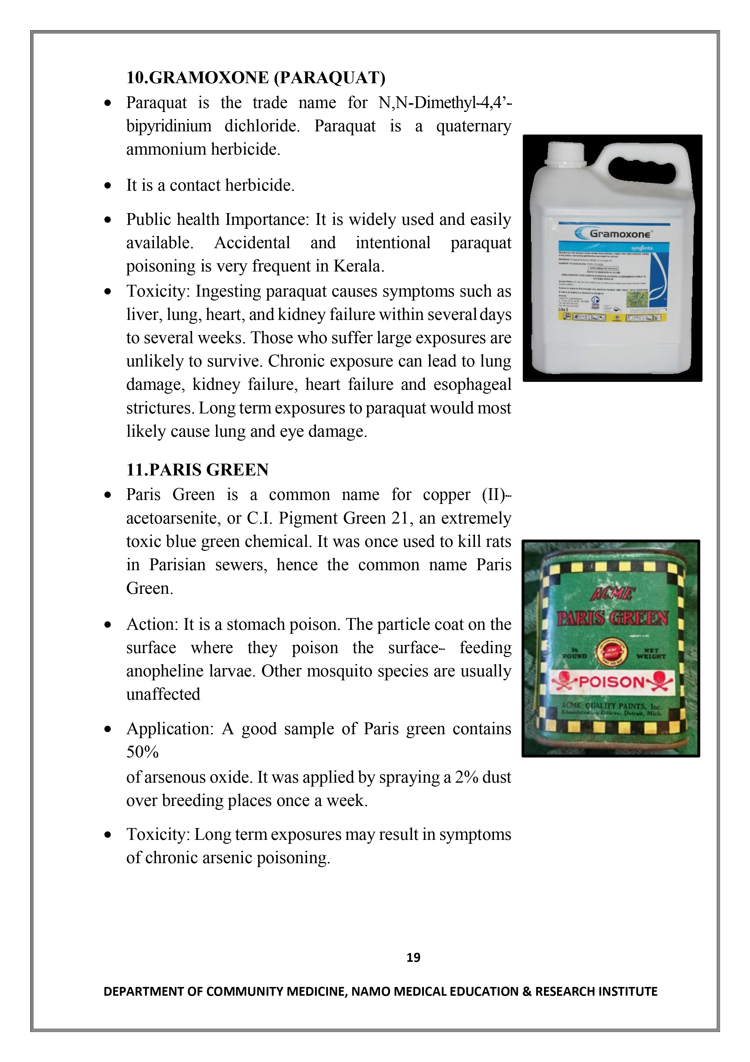 Paragon Insecticide Insecticides | NAMO Medical Education & Research Institute