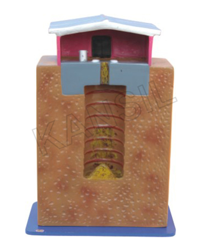 Description: Dug Well Latrine (Pit Latrine) Model at Best Price in New Delhi | N. C ...